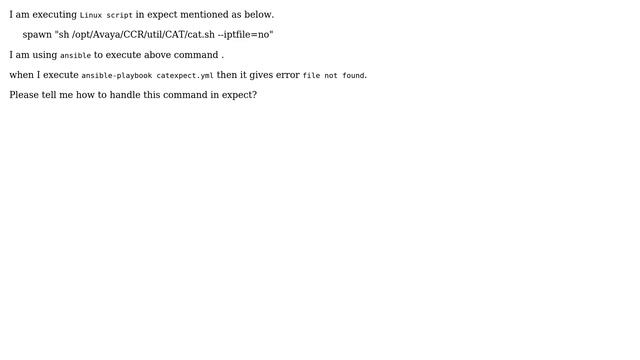 Unix & Linux: executing linux script with options in expect смотреть онлайн