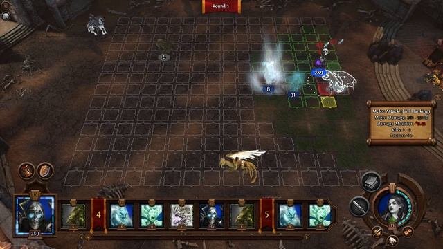 Might & Magic Heroes VII Necropolis in Dragon Utopia смотреть онлайн