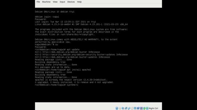 Installing apache2 webserver смотреть онлайн
