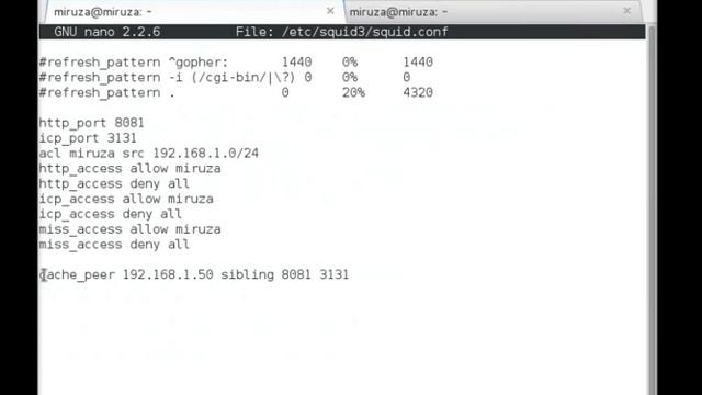 Squid Proxy sibling tutorial смотреть онлайн