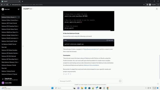 selenium python ubuntu firefox смотреть онлайн