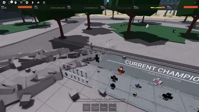 ИГРАЮ ЗА KJ В ТСБ😎😍→ The Strongest Battlegrounds смотреть онлайн