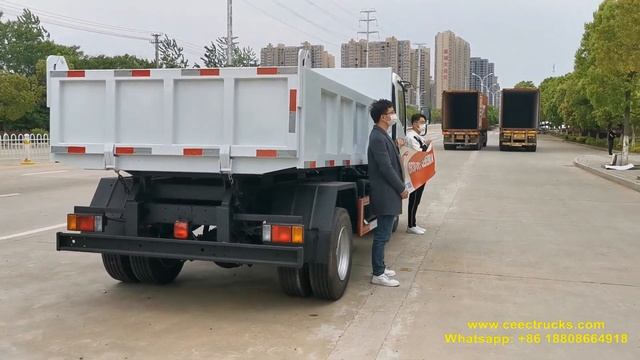 ISUZU 700P 6 Wheeler 190HP 5 Tons Dump Truck For Sale