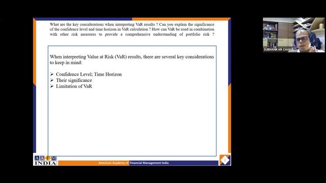 What are the key considerations when interpreting VaR results?| Value at Risk| Financial Terms Easy смотреть онлайн