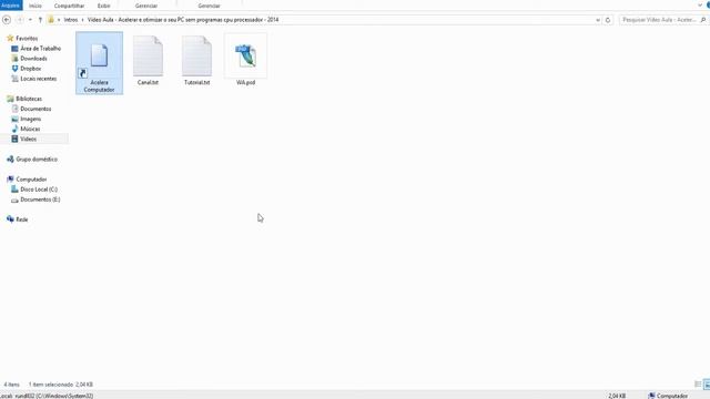 Vídeo Aula - Como acelerar seu computador sem nenhum programa смотреть онлайн