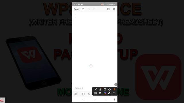 HOW TO PAGE SETUP | WPS OFFICE | ANDROID MOBILE PHONE смотреть онлайн