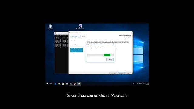 Configurare il PC come host KMS смотреть онлайн