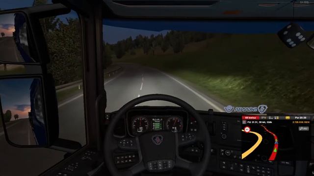 Euro Truck Simulator 2 Duisburg - köln seferi смотреть онлайн