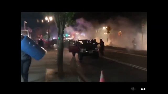 Беспорядки в Америке. Портленд
