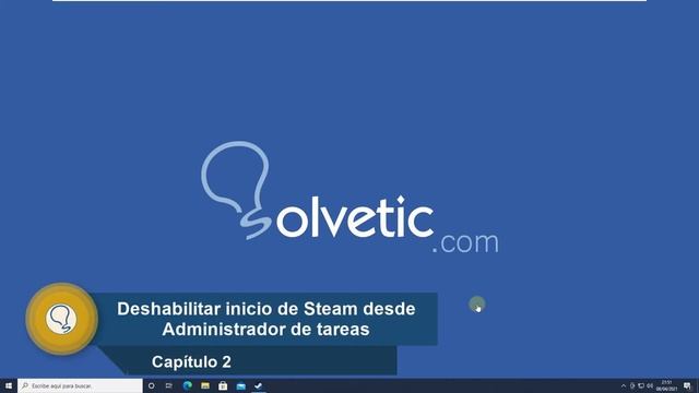 🛑 Cómo EVITAR que STEAM se ABRA al INICIAR Windows 10 ✔️ смотреть онлайн