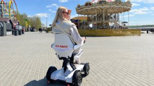 Большой тест складного электрического скутера для инвалидов - Eco Koleso iGo (инвалидная коляска)