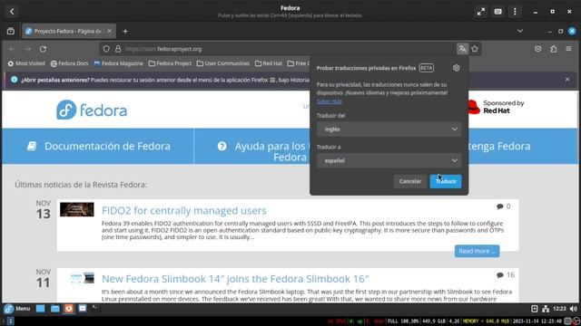 Fedora 39 Cinnamon смотреть онлайн