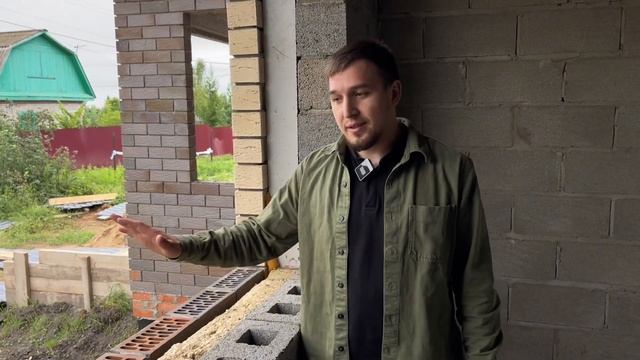 Дом из керамзитоблока. Пирог стены одноэтажного дома. Оптимальный вариант. Цена-качество. смотреть онлайн