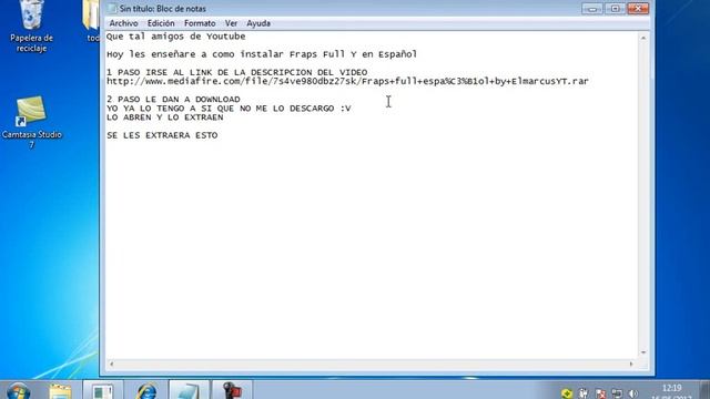 COMO DESCARGAR FRAPS FULL Y EN ESPAÑOL WINDOWS 7,8,10 смотреть онлайн