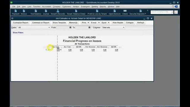QuickBooks Lalndlords Set Up Leases смотреть онлайн