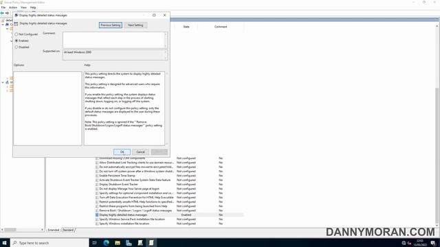 How to enable detailed Windows logon messages смотреть онлайн