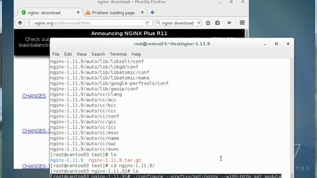 Installing NGINX on linux from source смотреть онлайн