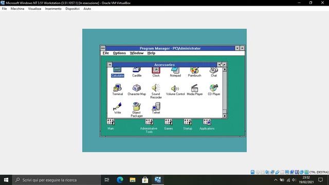 Windows NT 3.51 Color schemes - Ocean смотреть онлайн