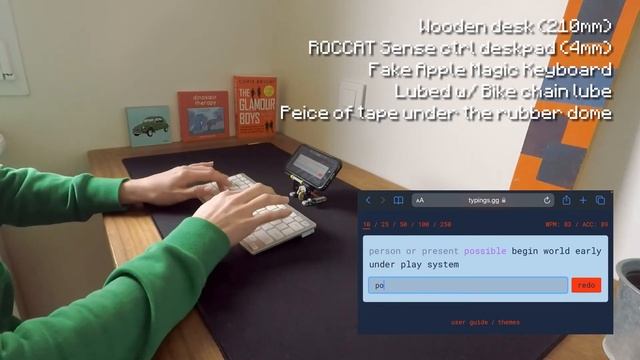 yes, but does your fake Apple Magic keyboard sound THIS good? смотреть онлайн
