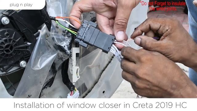 KMH Window Closer Installation For Creta HC 2019 смотреть онлайн