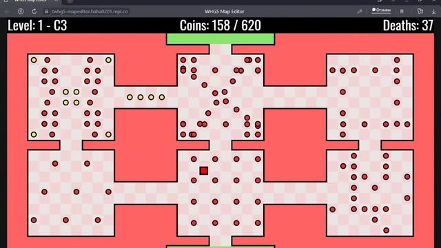 The Worlds Hardest Game Editor: cyAn pack level 4 (Part 1) смотреть онлайн