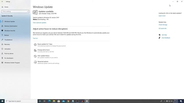 Major Windows 10 Update 21h1 смотреть онлайн