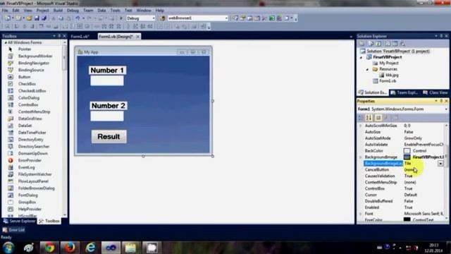 How to Set your Form Properties in Visual Basic смотреть онлайн