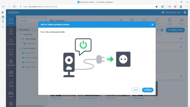 How to connect Uniview camera to the Ivideon Cloud смотреть онлайн