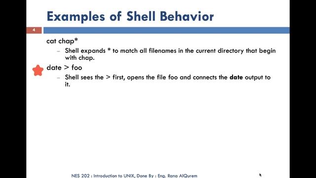 NES202 Introduction to UNIX Chapter 6 The Shell Part 1 смотреть онлайн