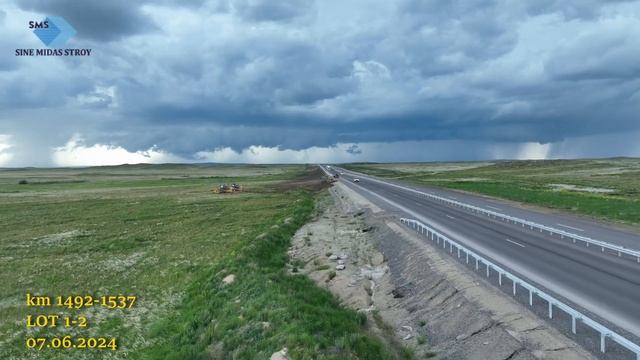 дорога Караганда-Балхаш/10.06.2024/DJI Mavic 3 Pro fly more combo смотреть онлайн