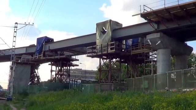 Строительство путепровода над Курской веткой! смотреть онлайн