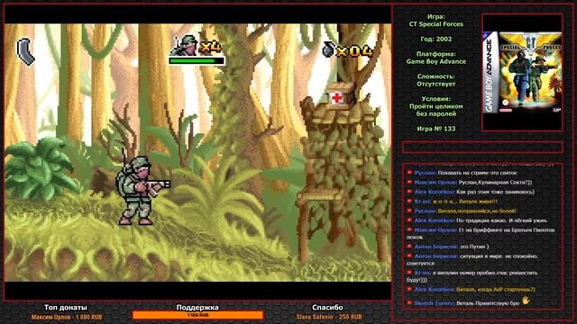 Стрим: CT Special Forces 2002  Game Boy Advance  Прохождение без паролей