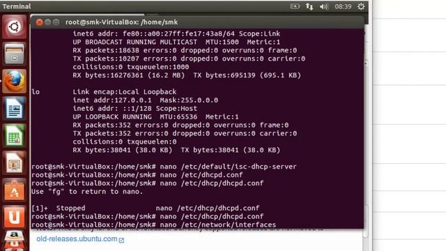 TUTORIAL DHCP SERVER | | UBUNTU 13.04 смотреть онлайн