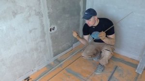 Современный  способ качественной установки маяков для стяжки! Как найти самую высокую точку пола?