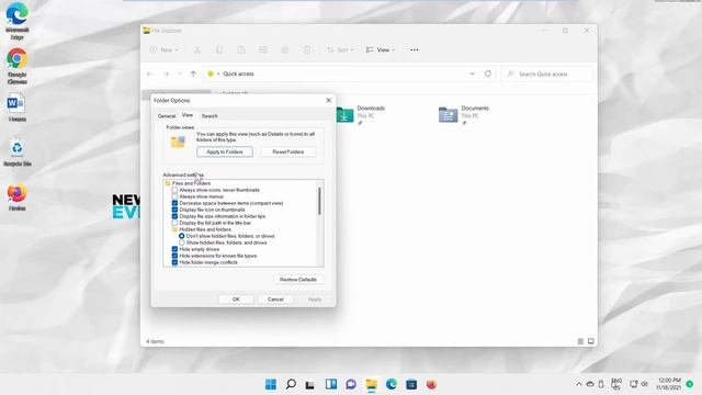 How to Show Hidden Files and Folders in Windows 11 смотреть онлайн