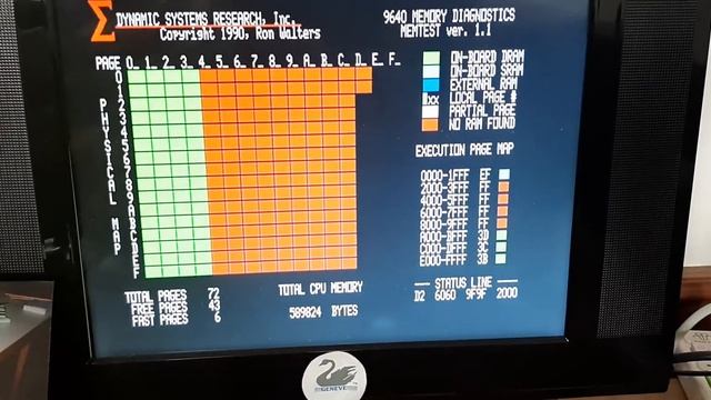 MDOS 7.30 and Horizon RamDSK/RamHD installation on a Myarc Geneve9640 system. смотреть онлайн