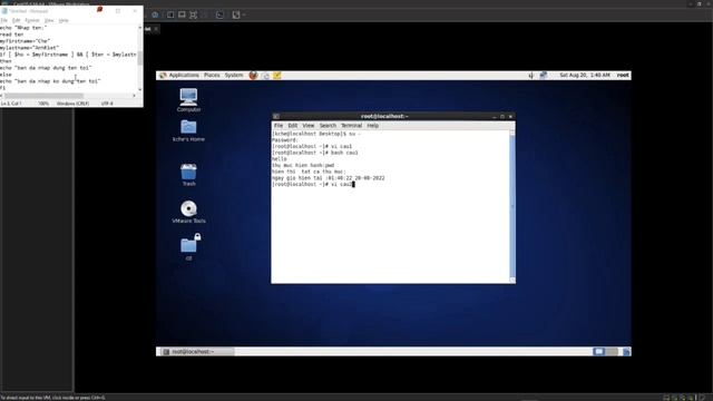 Lab 7 Lập trình shell cơ bản trong HĐH Linux смотреть онлайн