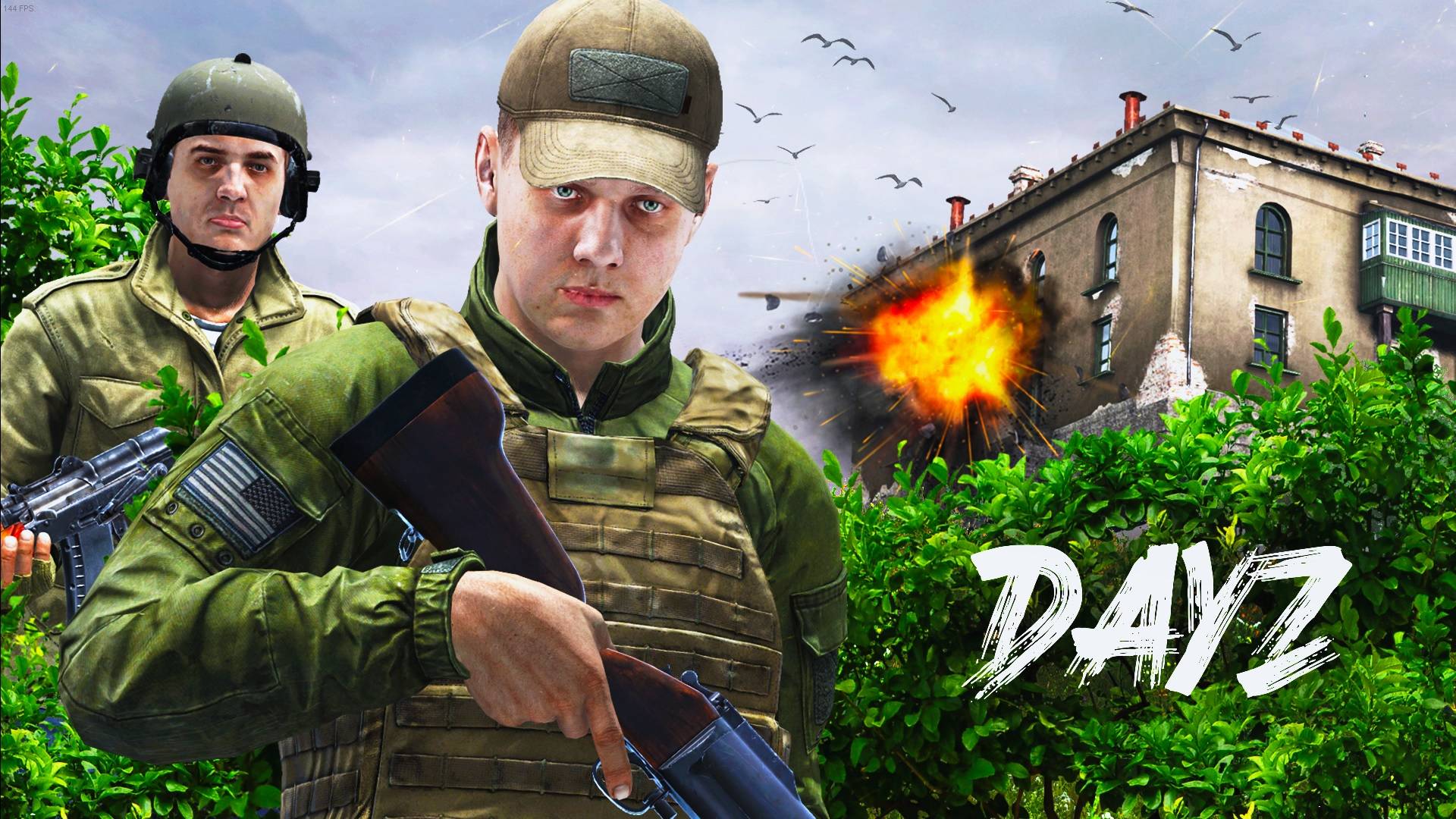 Поход на Тисы и рейд базы — DAYZ смотреть онлайн
