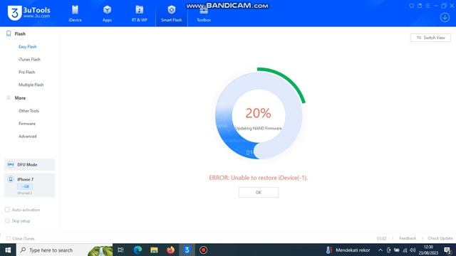 Flasing iphone 7 mentok di 20 DFU MODE GAGAL смотреть онлайн