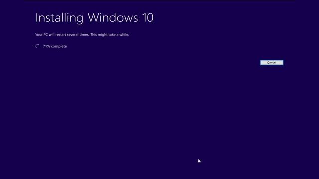 Installing Windows 10 build 17074 смотреть онлайн