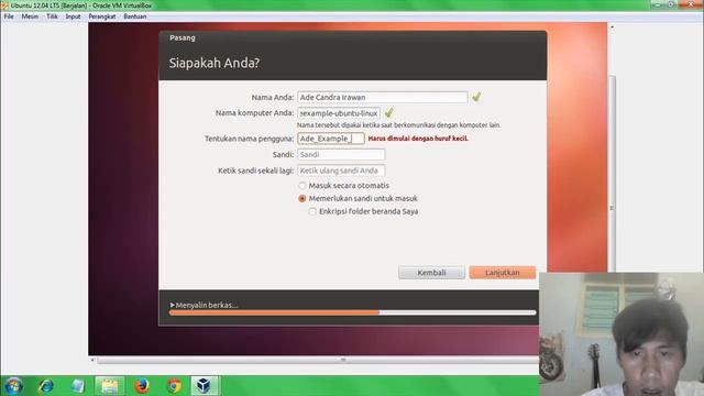 Tutorial Install Ubuntu Dekstop смотреть онлайн