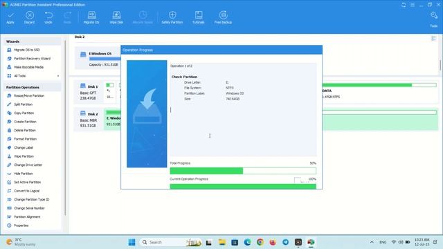 Your PC is low space. Drives C Windows run slowly, do not worry, use AOMEI Partition Assistant смотреть онлайн