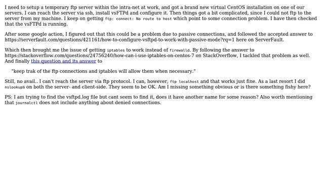 DevOps & SysAdmins: Getting vsFTPd to work nicely on new CentOS installation смотреть онлайн