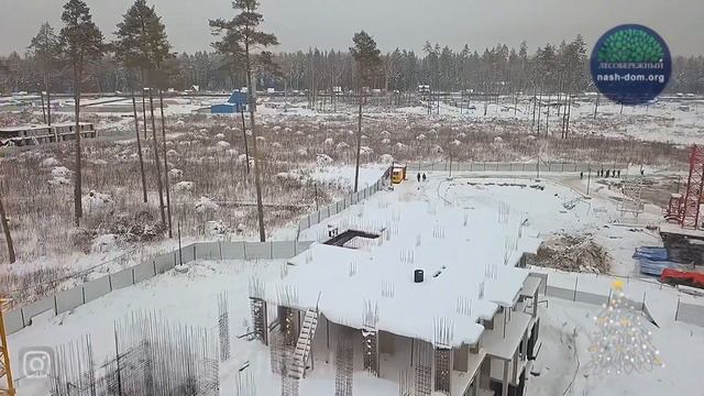 ЖК Лесобережный. 30 Декабря 2018. HD