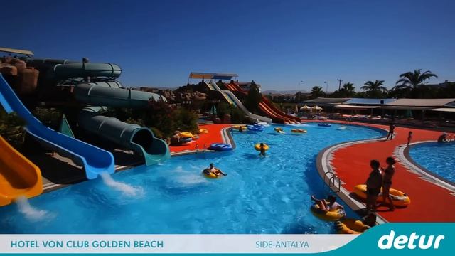 Hotel VON Club Golden Beach | All Inclusive Hotel | Holiday in Side Antalya | Detur смотреть онлайн