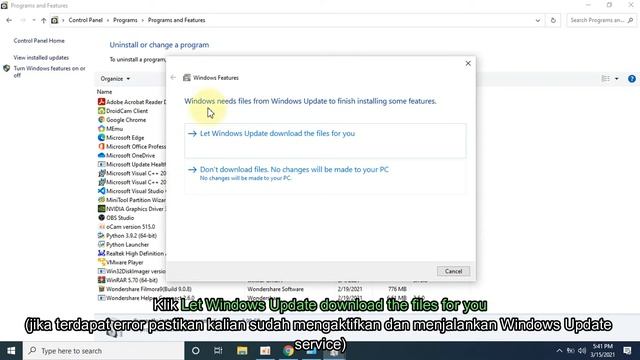 Install NET Framework 3 5 di Windows 10 смотреть онлайн