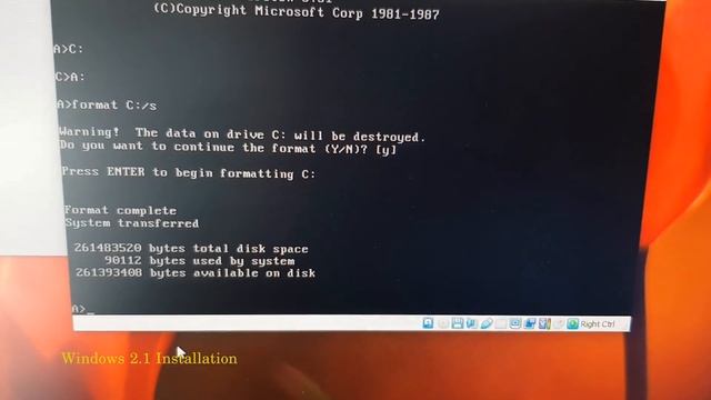 Install windows 2.1 -VirtuaBox. Cài đặt Windows 2.1 trên máy ảo VirtualBox. смотреть онлайн