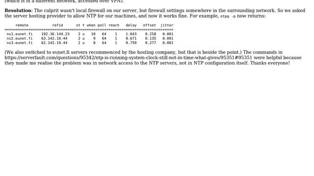 DevOps & SysAdmins: NTP is running, system clock still not in time - what gives? (3 Solutions!!) смотреть онлайн