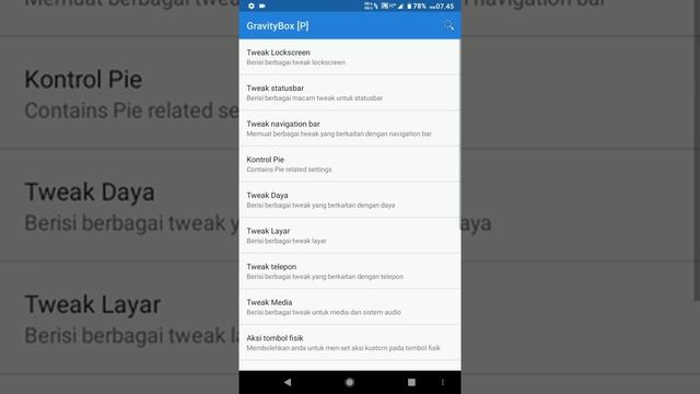 MENAMBAHKAN FITUR ROM ANDROID 9.0 PIE || Gravity box смотреть онлайн