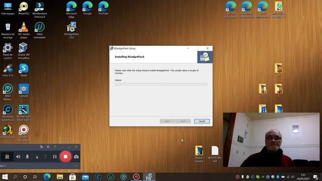 Descargar e instalar 8GadgetPack 33.0 Gadgets en el escritorio смотреть онлайн